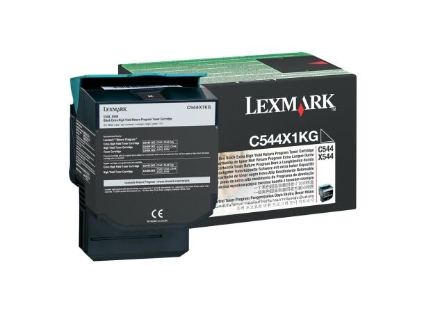 Toner LEXMARK C544X1KG 6K sort 
